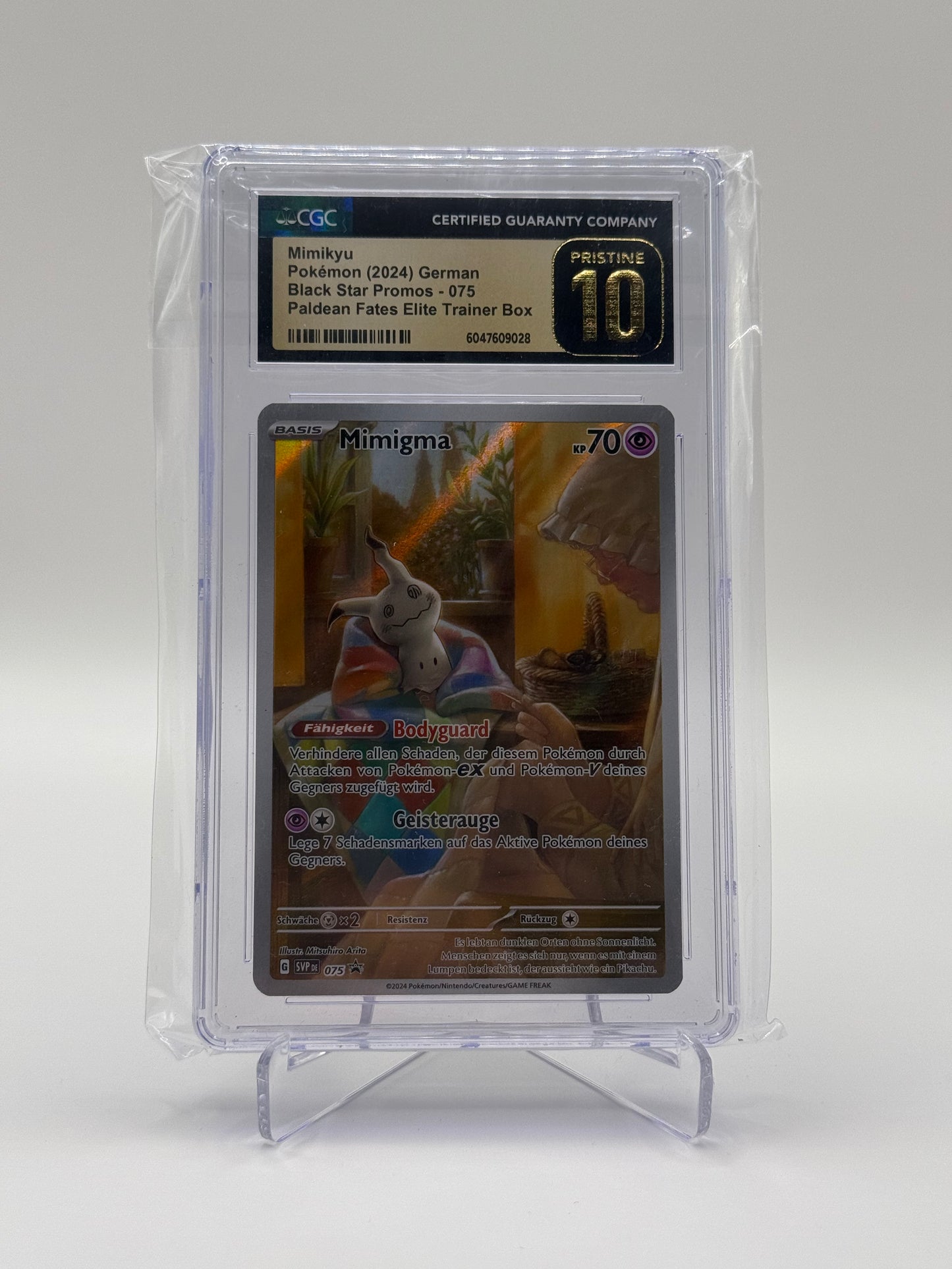 Mimigma – Promo 075 Holo (Deutsch) | CGC Pristine 10