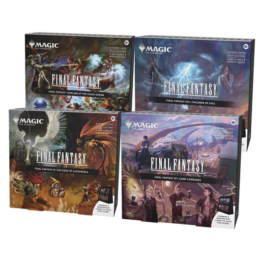 MTG - Final Fantasy Holiday: Scene Box Display (4) EN Vorbestellung