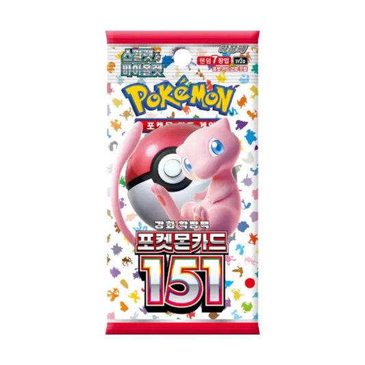 Pokemon 151 Einzelbooster Koreanisch TCG NEU & OVP