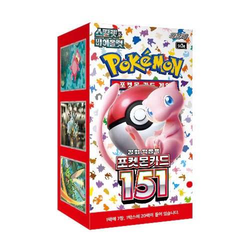 Pokemon 151 sv2A Display Koreanisch Booster Box Neu OVP TCG