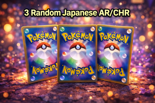 3x Japanese AR/CHR Karten