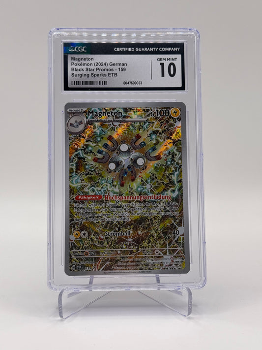 Magneton SVP 159 Deutsch CGC 10 – Pokémon Promo Karte Black Star