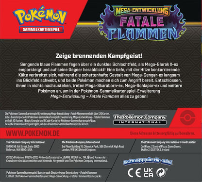 Pokémon Fatale Flammen 36x Booster Display (DE) NEU&OVP