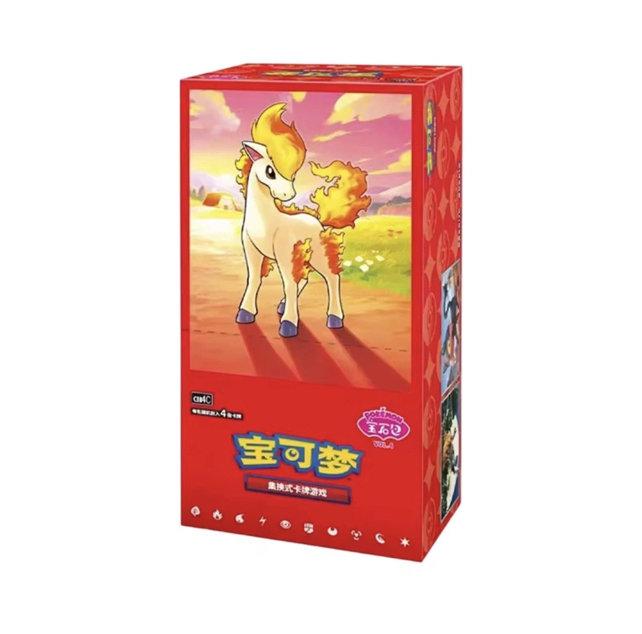 Pokemon Gem Pack 4 Display Chinesisch